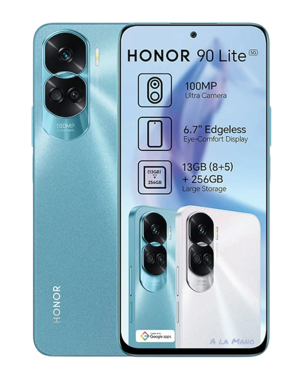 Celular Honor 90 Lite 5G Dual Sim 256Gb + 8Gb 