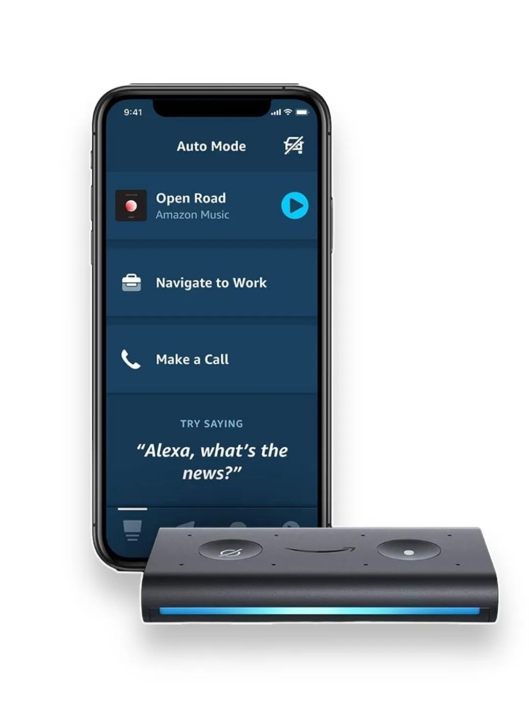 ECHO AUTO Asistente Virtual ALEXA En Tu Carro  