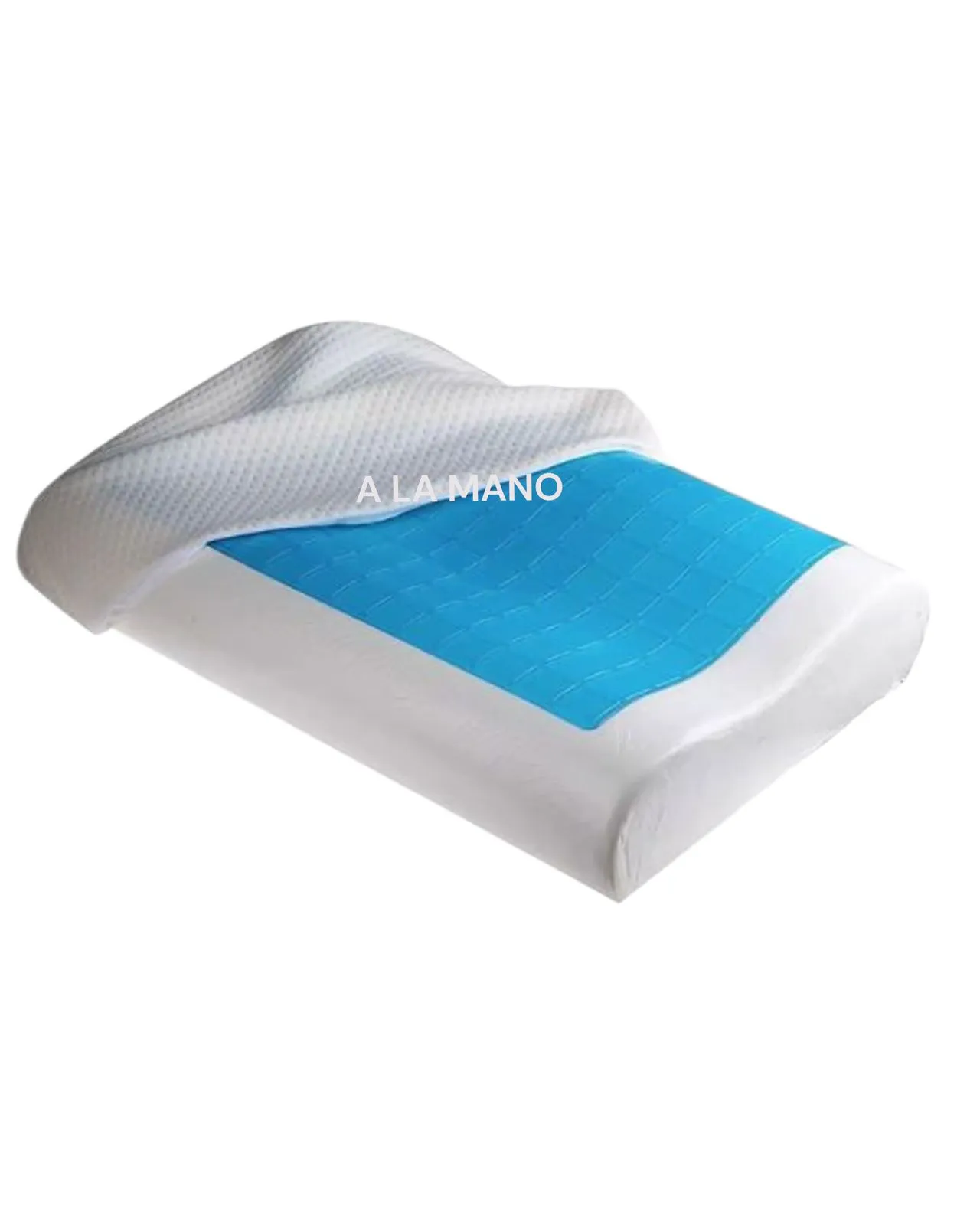 2 Almohadas Memory Pillow Ortopédica Indeformables Cool Gel Fund 