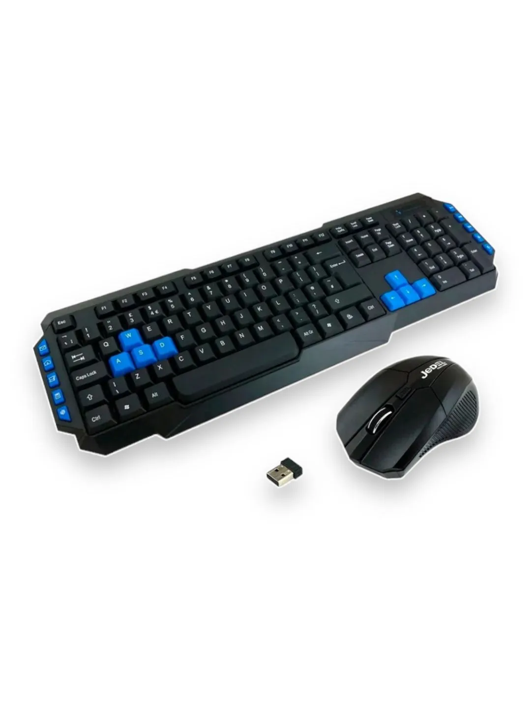 Combo Teclado Y Mouse Inalámbrico Tipo Gamer