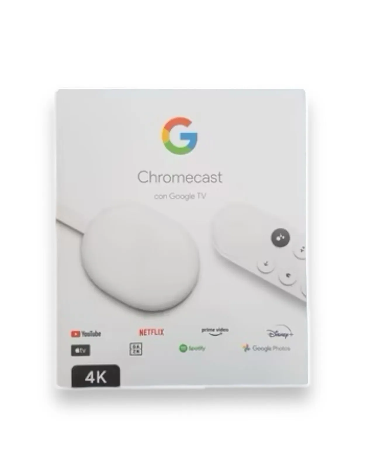 Google CHROME CAST 4K Con GOOGLE TV