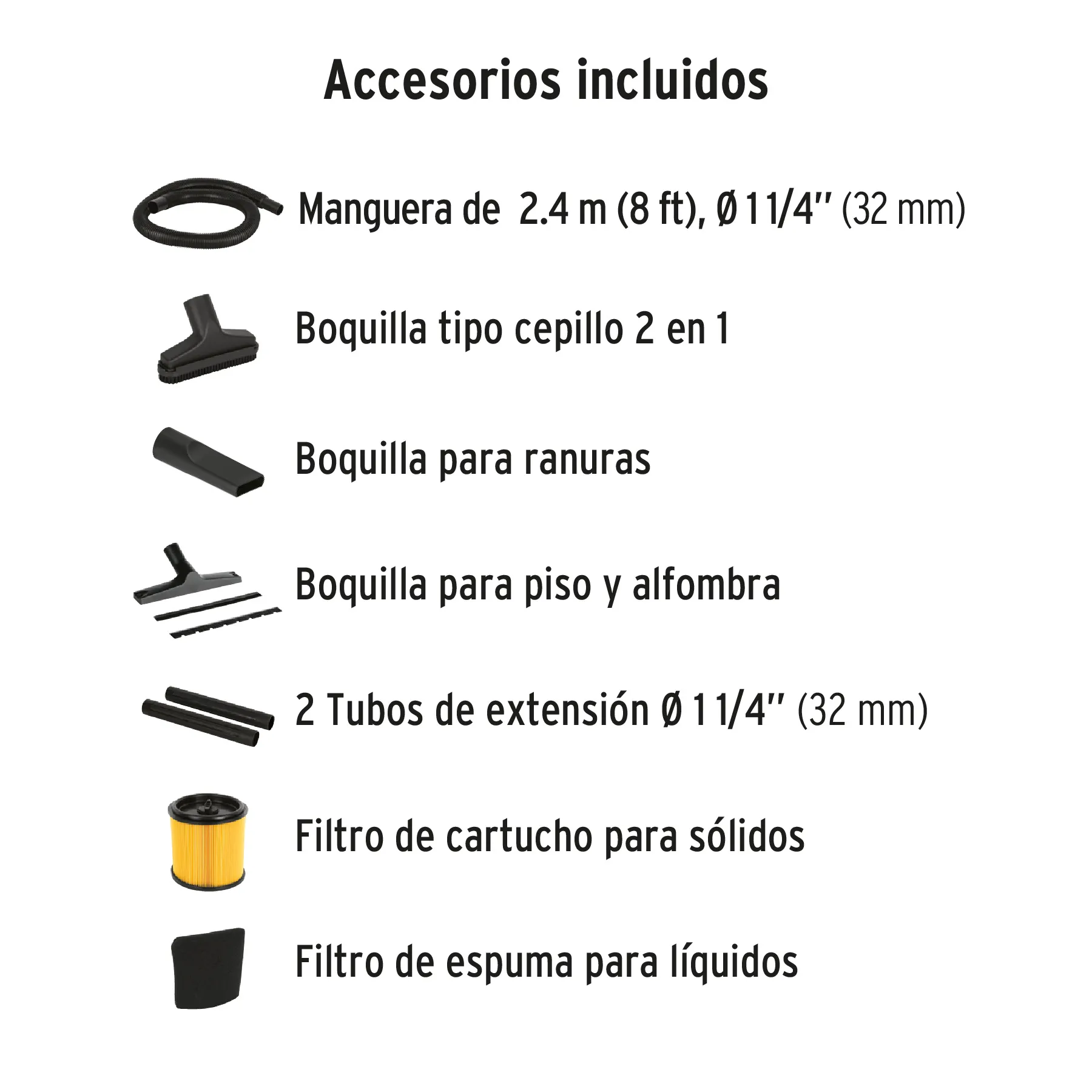 Aspiradora Industrial En Acero Inoxidable Truper 19 Litros Solidos Y Líquidos + Accesorios