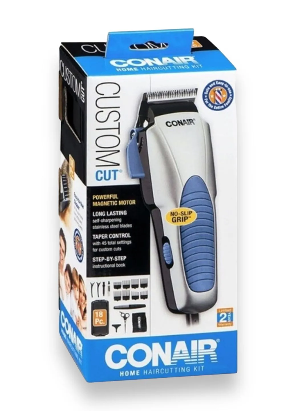 Maquina De Peluquería Profesional  CONAIR Custon Cut 18 Piezas Original 