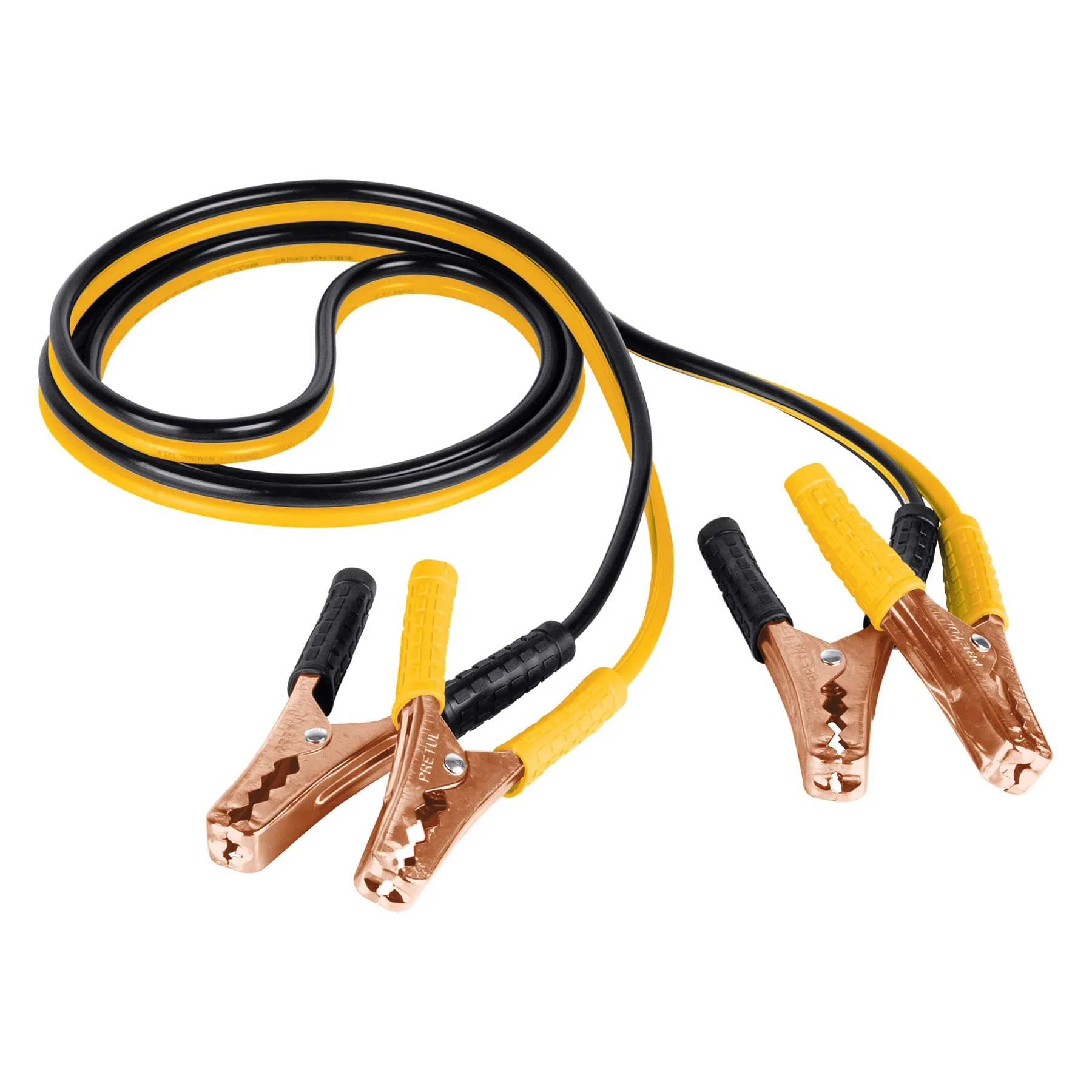 Cables Para Iniciar Batería Carro 2,5 Mtrs 10AWG Pretul