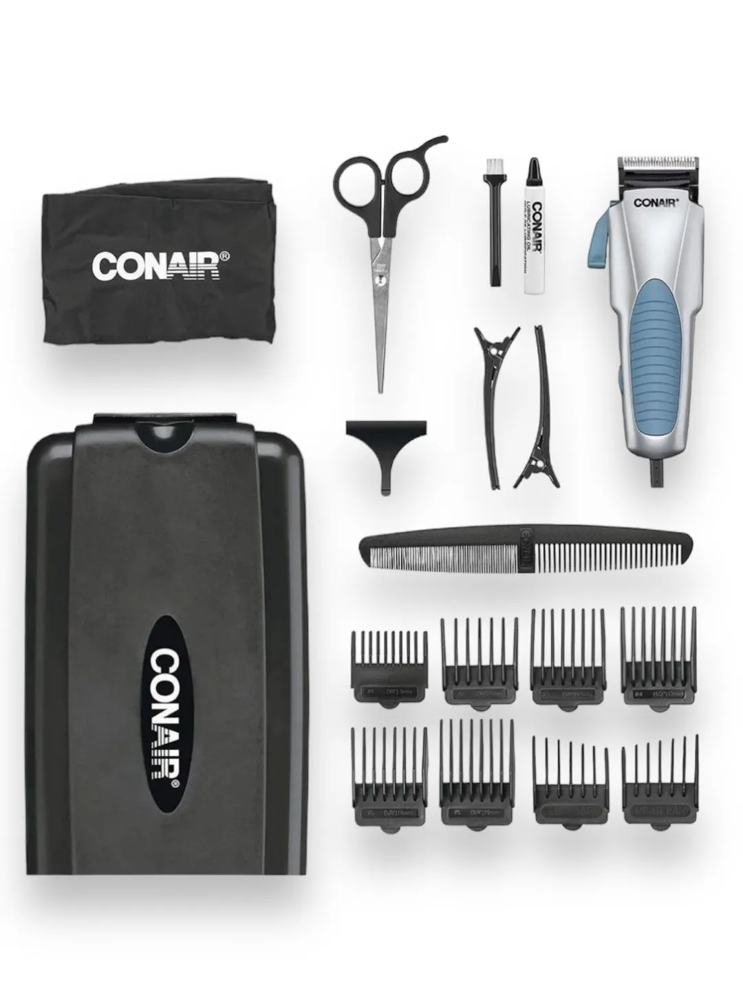 Maquina De Peluquería Profesional  CONAIR Custon Cut 18 Piezas Original 