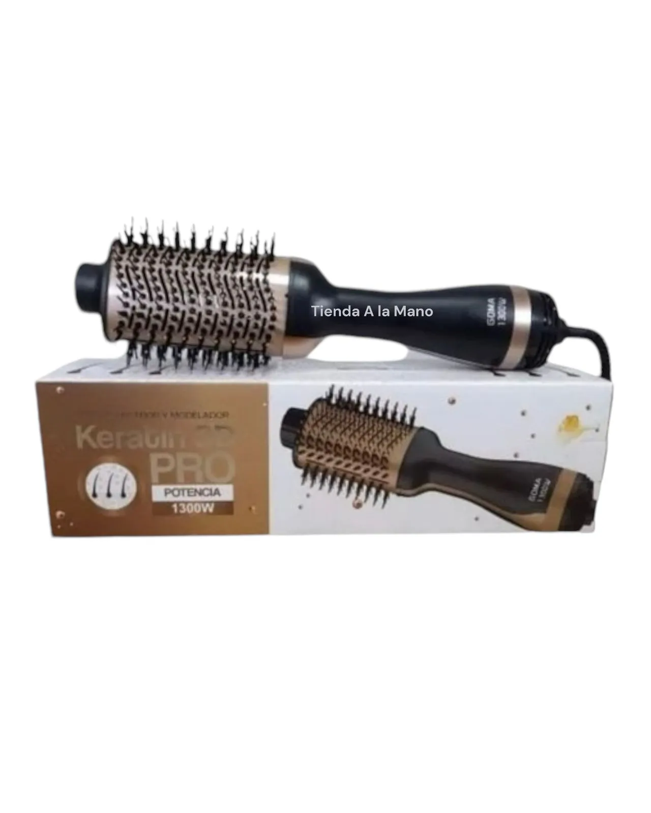 Cepillo Secador Voluminizador Keratina 3D One-step Hair Dry