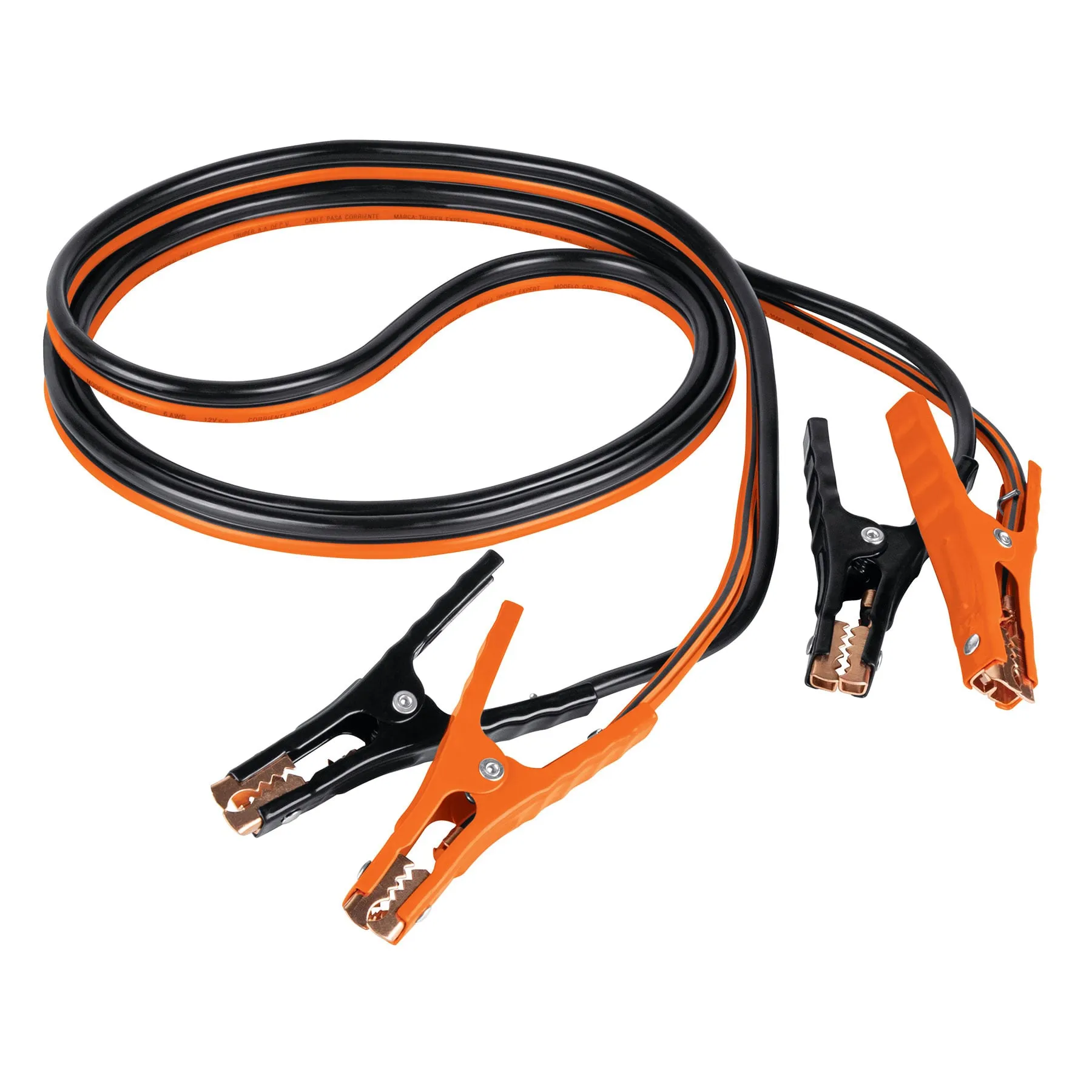 Cables Para Iniciar Batería Carro 3.5  Mtrs 6 Awg Truper Expert