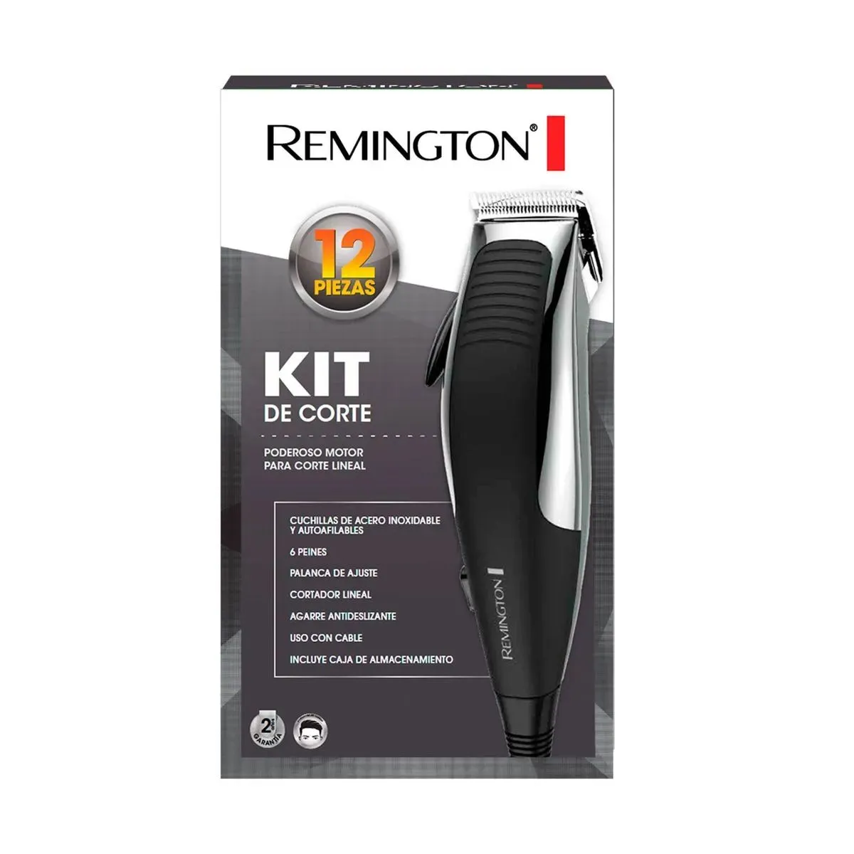 Maquina Cortadora De Cabello REMINGTON 12 Piezas