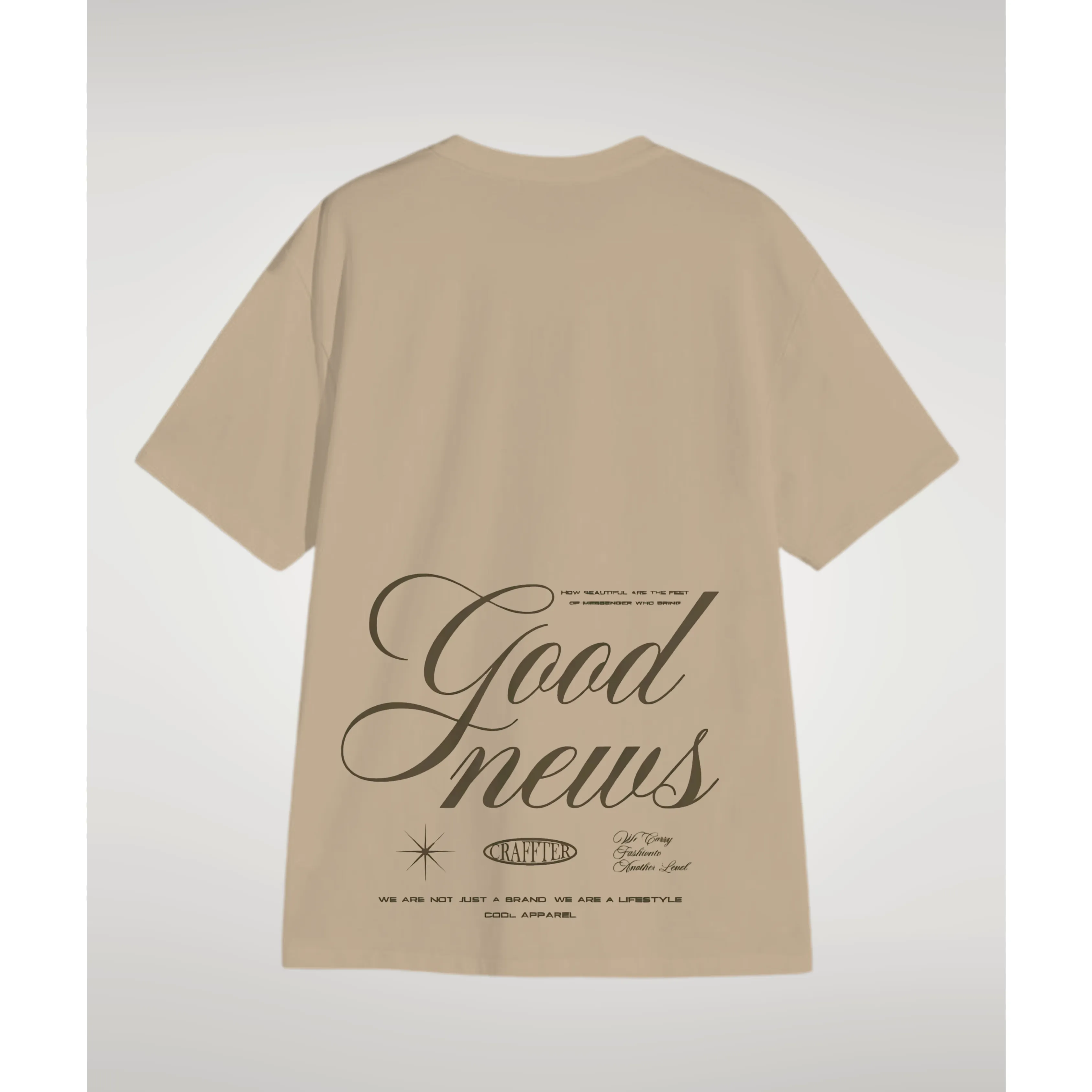 Camiseta Oversize  Good News  