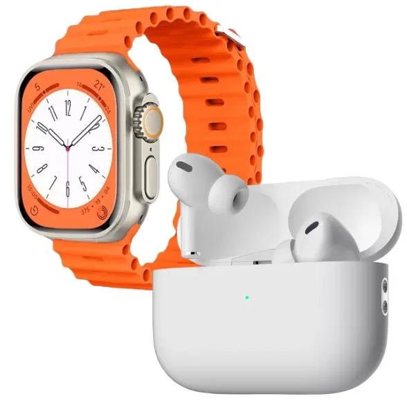 Reloj inteligente T800 Ultra + Manilla Obsequio+ Airpods Pro