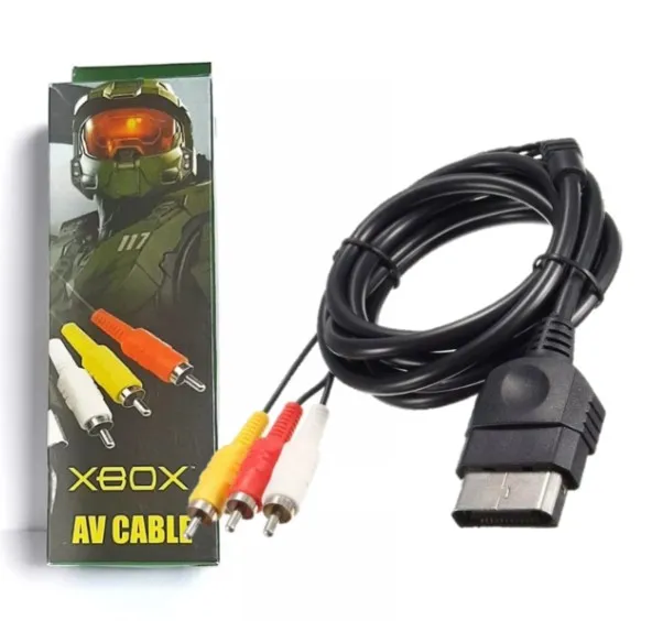 Cable De Audio Y Video Xbox Clásico