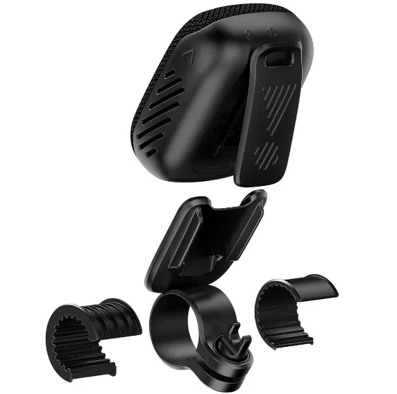  Parlante JBL Wind3s 1.1 Negro Con Soporte Para Moto Y Bicicleta