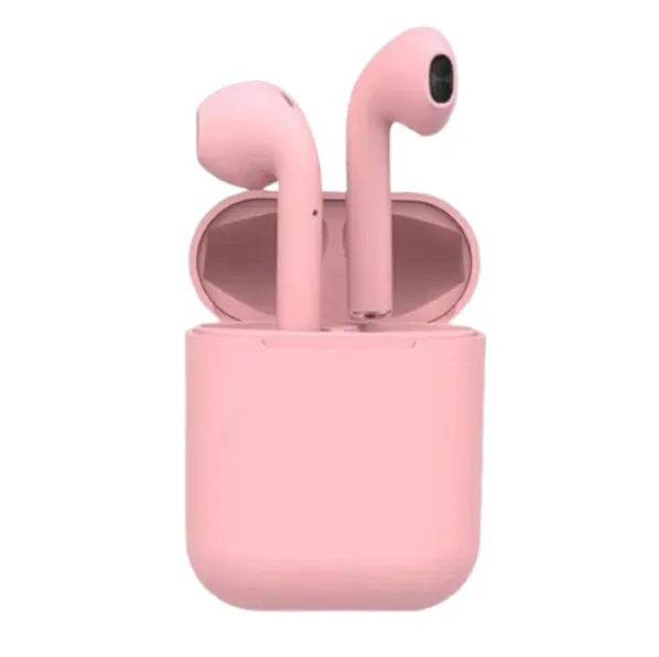 Audífonos Auriculares Bluetooth Tipo Airpods Rosado