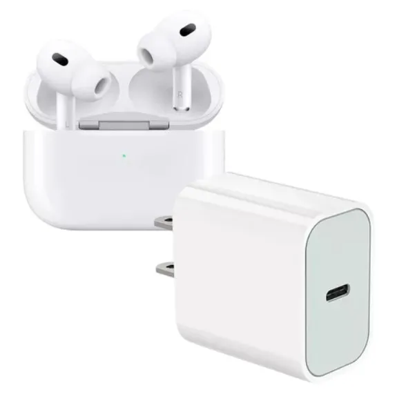 Audifonos AirPods Pro 1.1+ Cargador 25W Carga Rapida