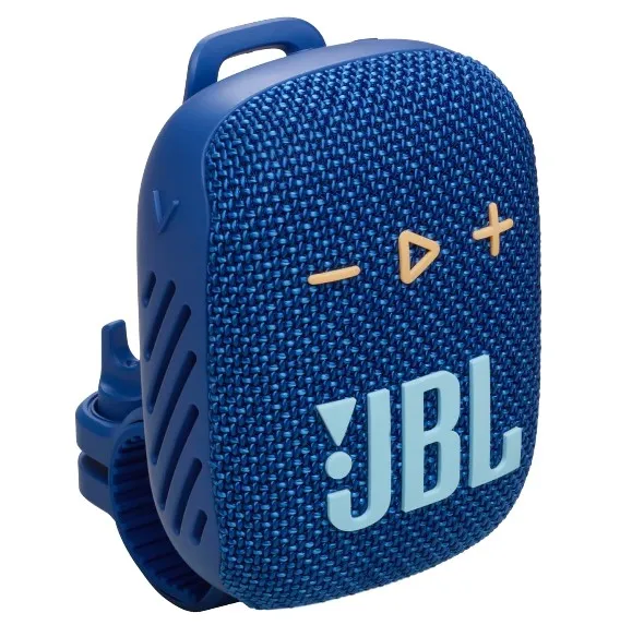 Parlante JBL Wind3s 1.1 Azul Con Soporte Para Moto Y Bicicleta