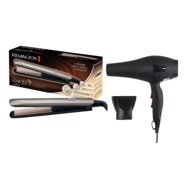 Plancha De Cabello Remington 1:1 +  Secador Remlngton 2003 1:1