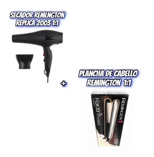 Plancha De Cabello Remington 1:1 +  Secador Remlngton 2003 1:1