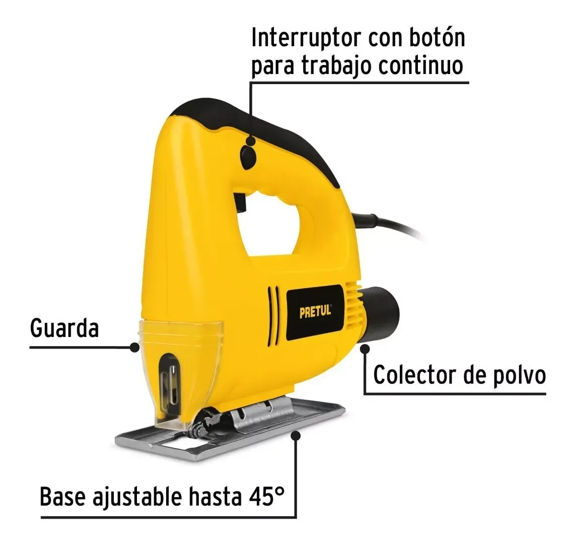  Sierra Caladora 400 W 3.1 A Pretul