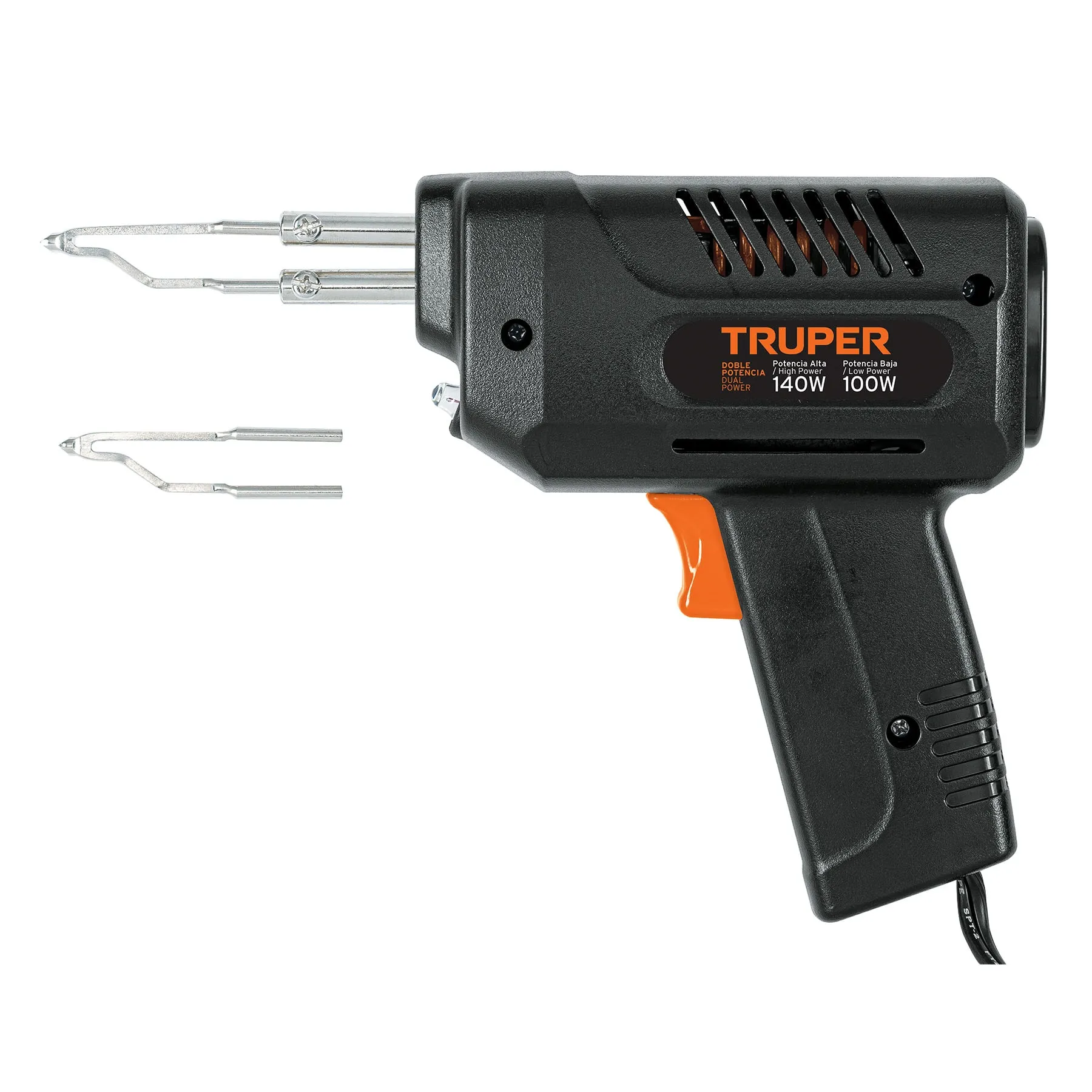 Cautín 140 W Tipo Pistola Con 2 Temperaturas Truper