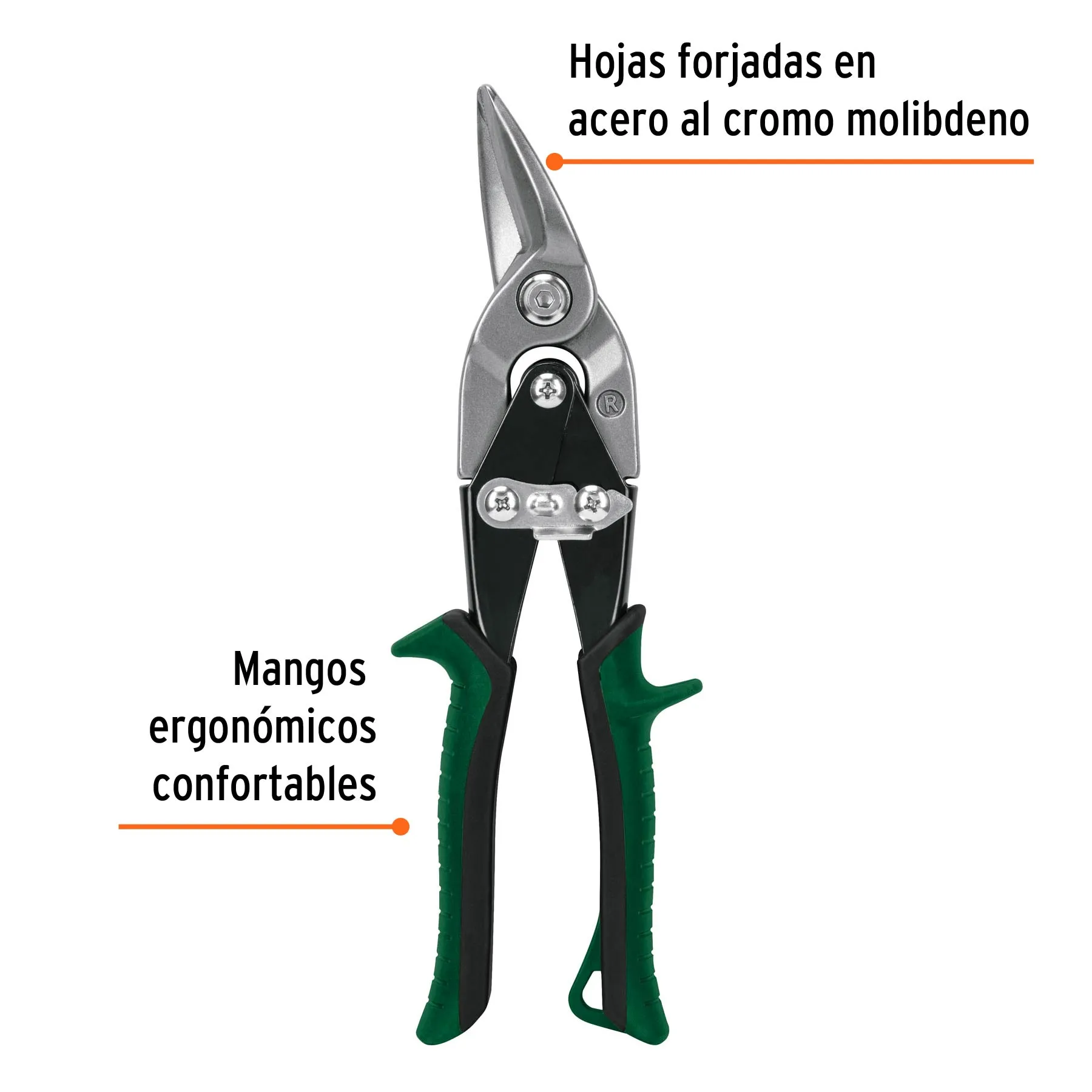 Tijera De Aviación Corte Derecho Truper