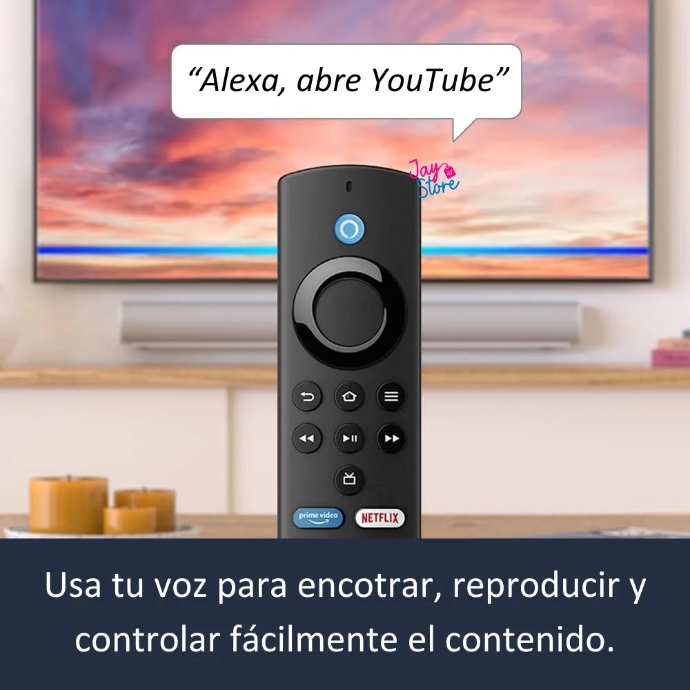 Amazon Fire TV Stick Lite Edición 2022 Control De Voz Full HD