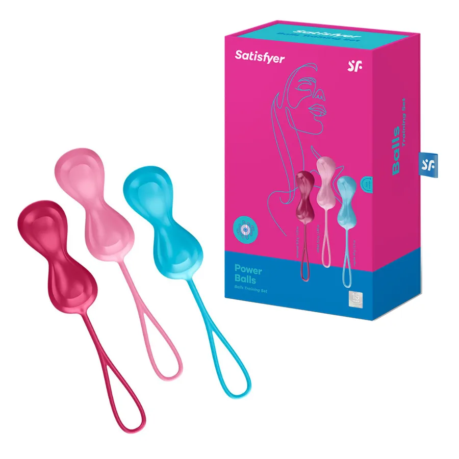 Bolas Kegel Power Balls Tricolor Satisfyer