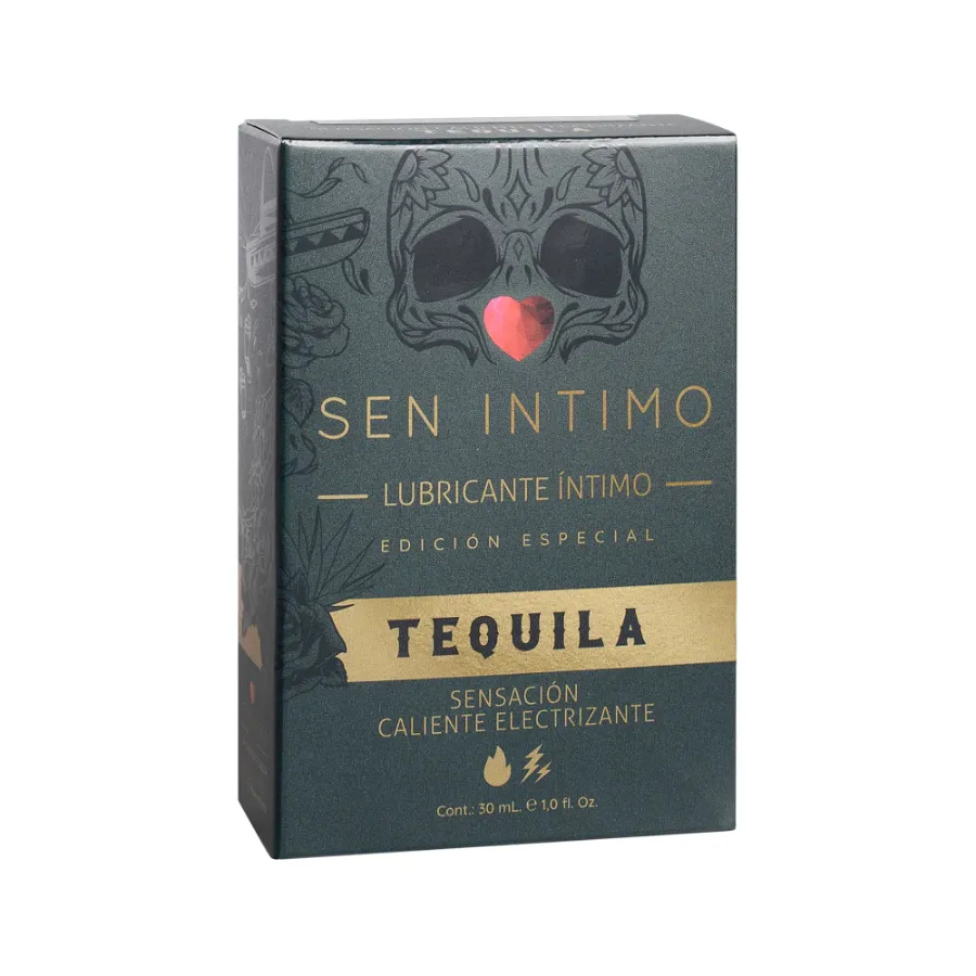 Lubricante Caliente Electrizante Tequila 30 Ml Sen Intimo