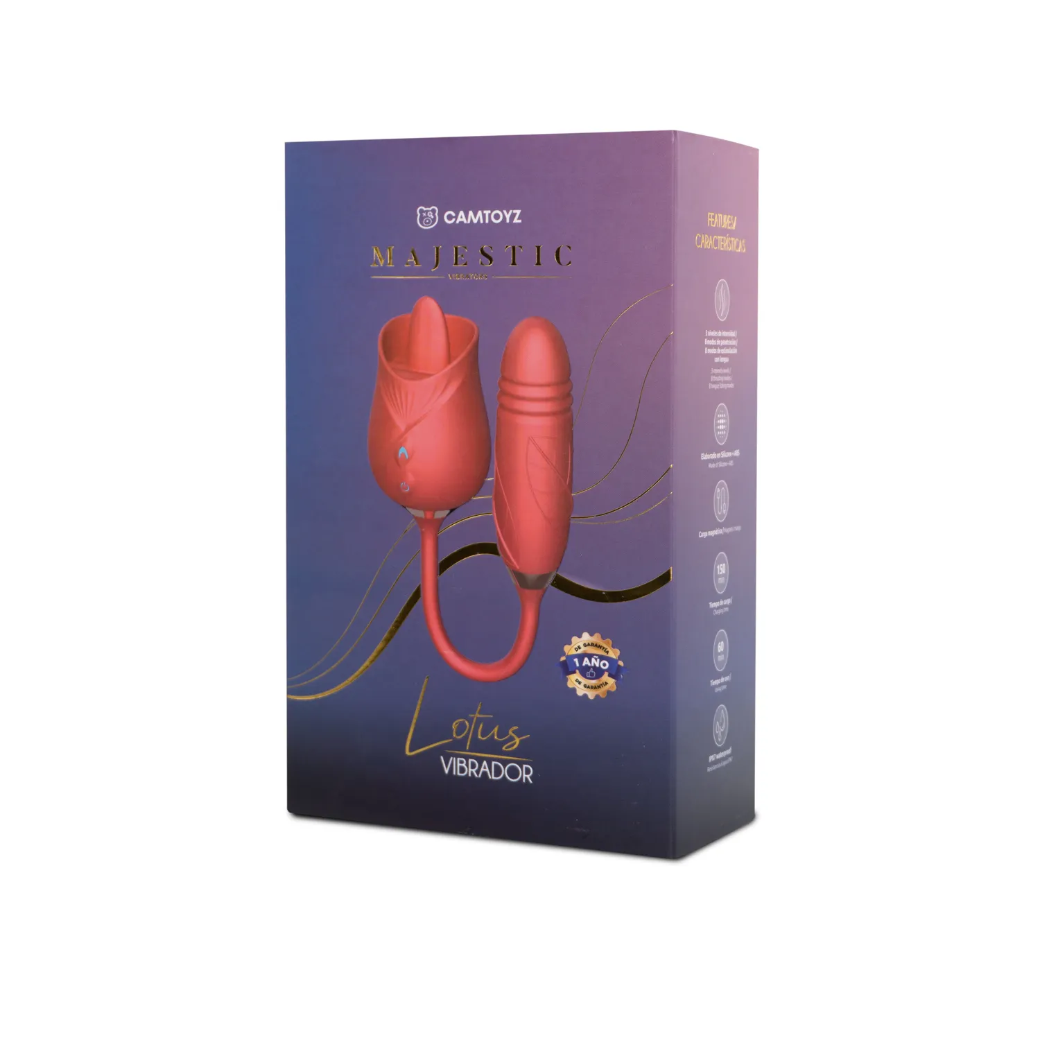 Vibrador Con Bala Lotus Camtoyz