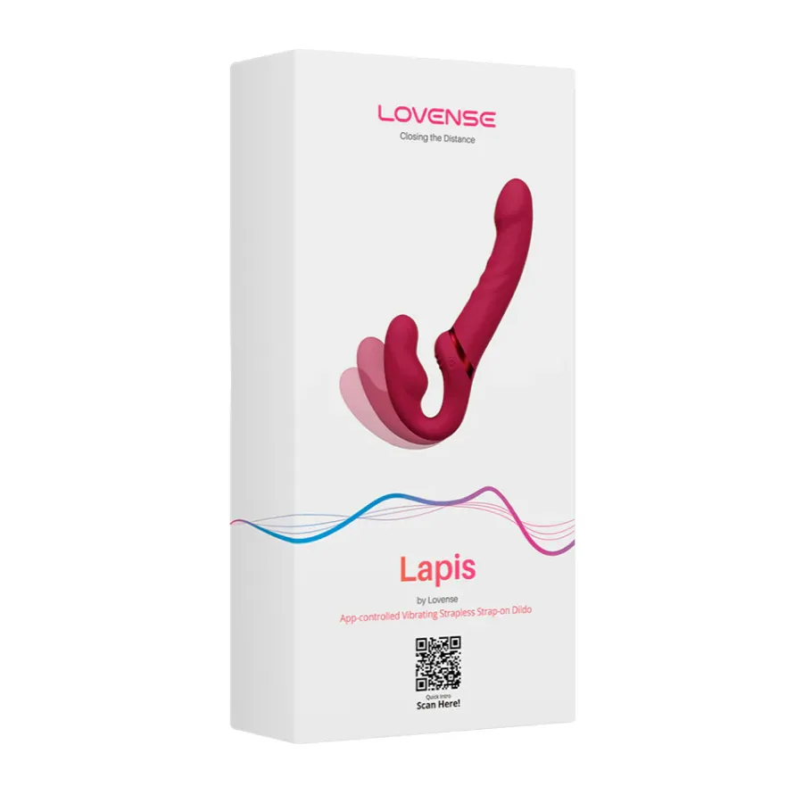 Vibrador Doble Lapis Strapless Lovense