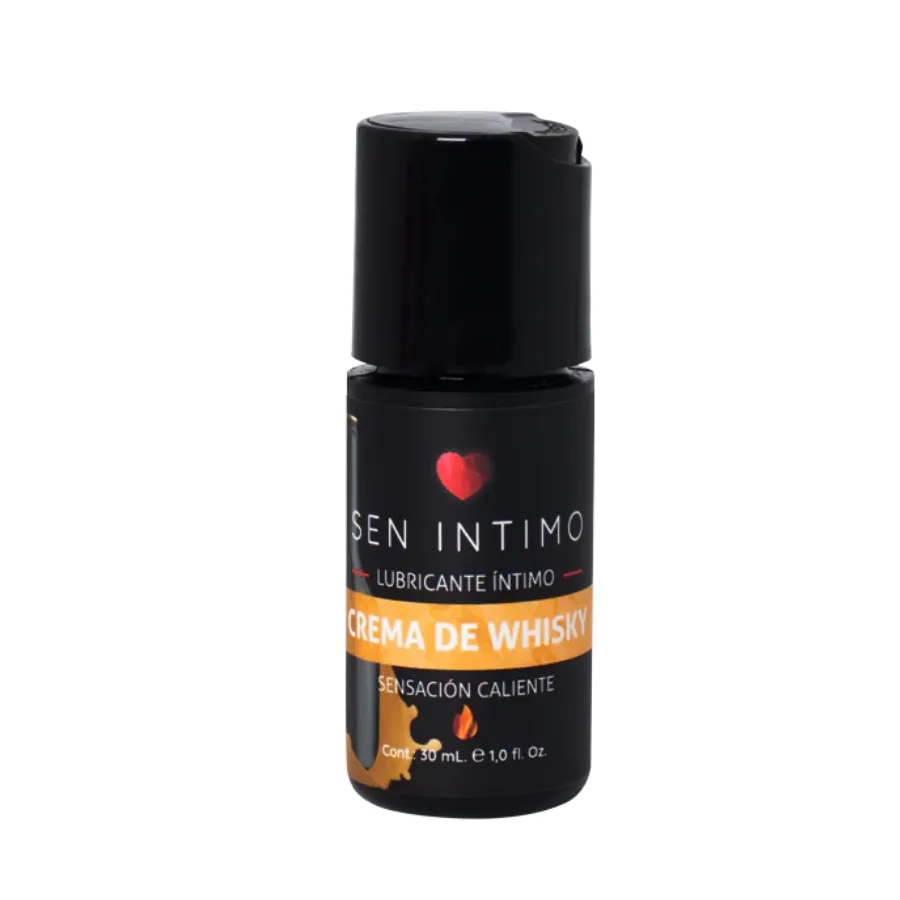 Lubricante Caliente Crema de Whisky 30 Ml Sen Intimo