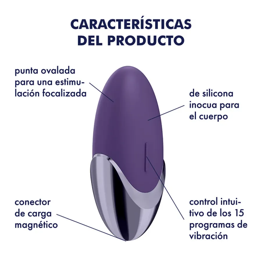 Bala Vibradora Purple Pleasure Satisfyer