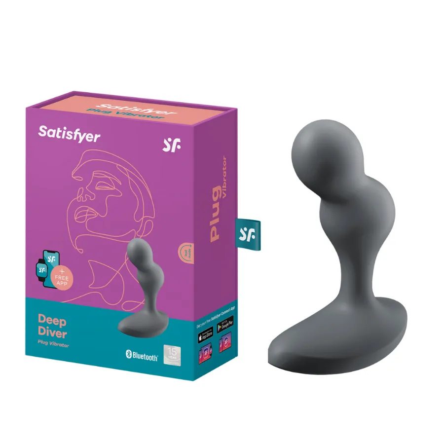 Plug Anal Vibrador Deep Diver Satisfyer