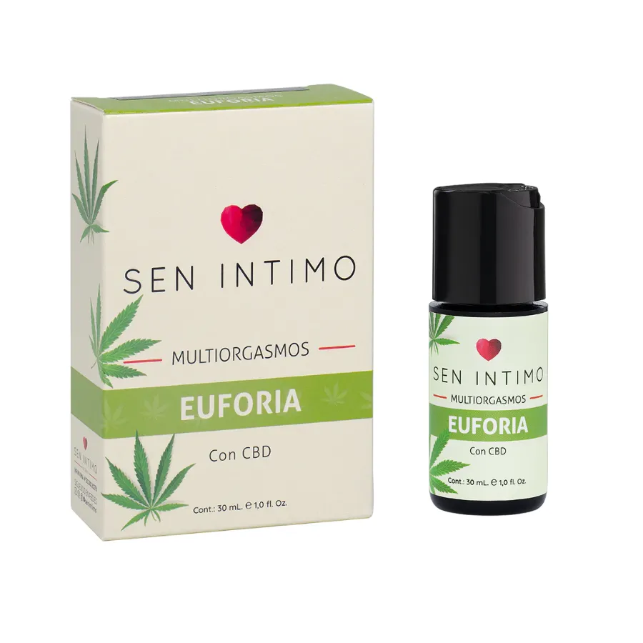 Lubricante Multiorgasmos CBD Euforia 30 Ml Sen Intimo