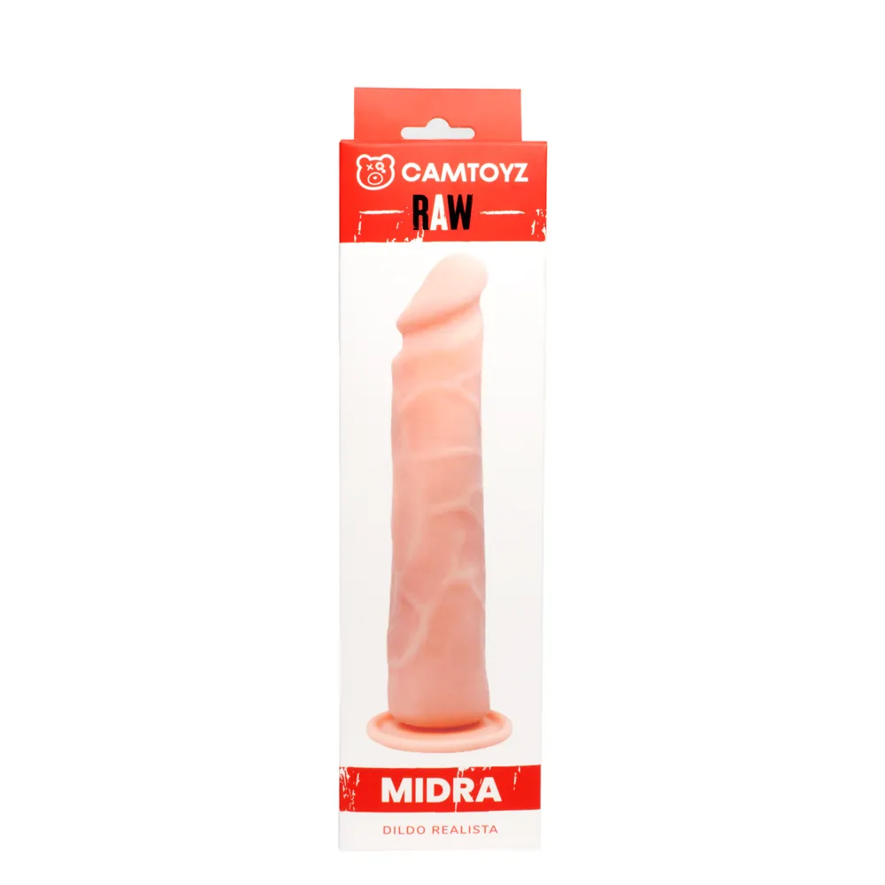 Dildo Realista Midra Piel 24 Cm Camtoyz