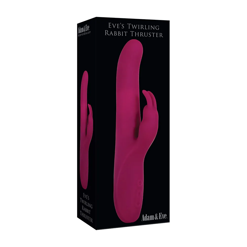 Vibrador Doble Conejo Giratorio Adam & Eve