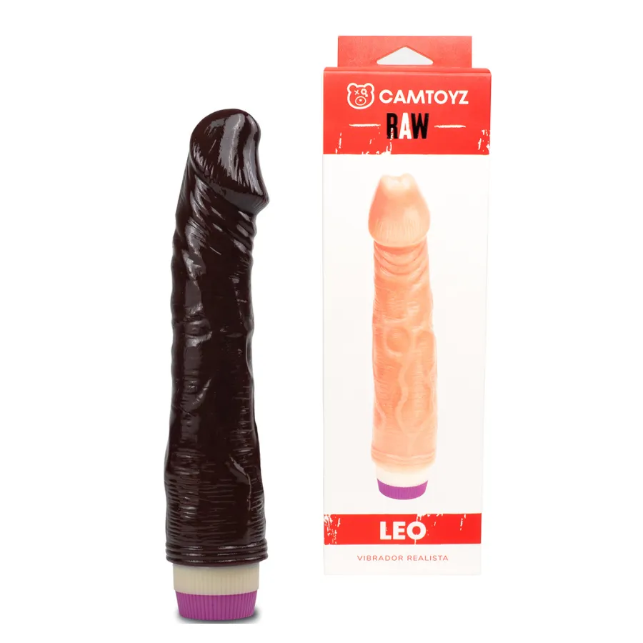 Vibrador Realista Leo Café Camtoyz