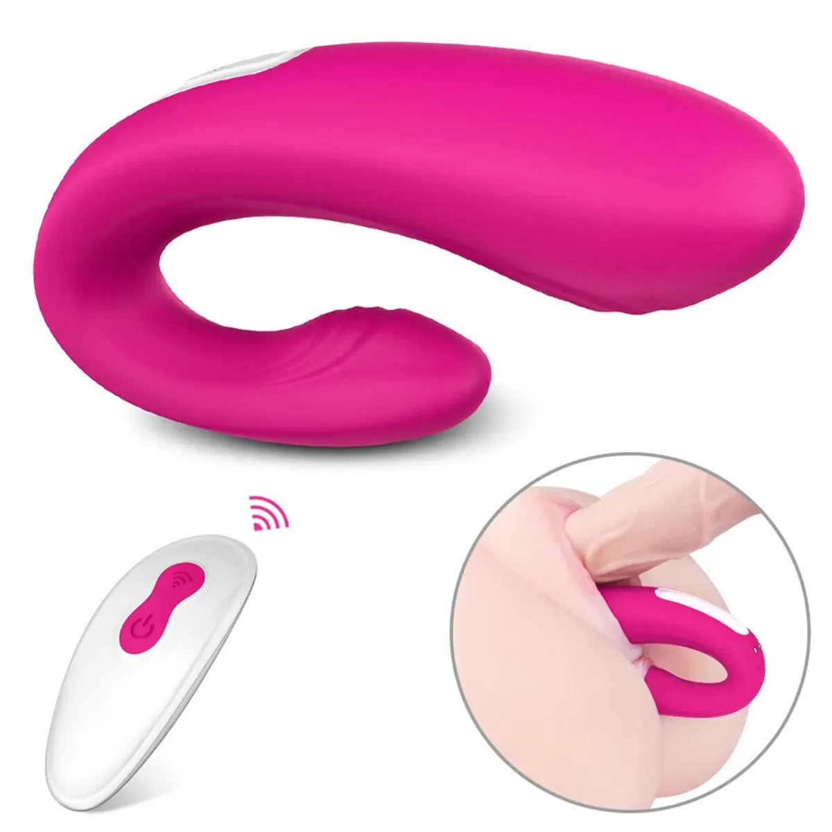 Vibrador Dual Enjoy RCT Shande