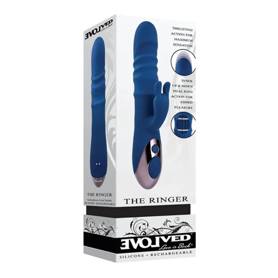 Vibrador Doble Estimulacion Dedos Seductores Evolved