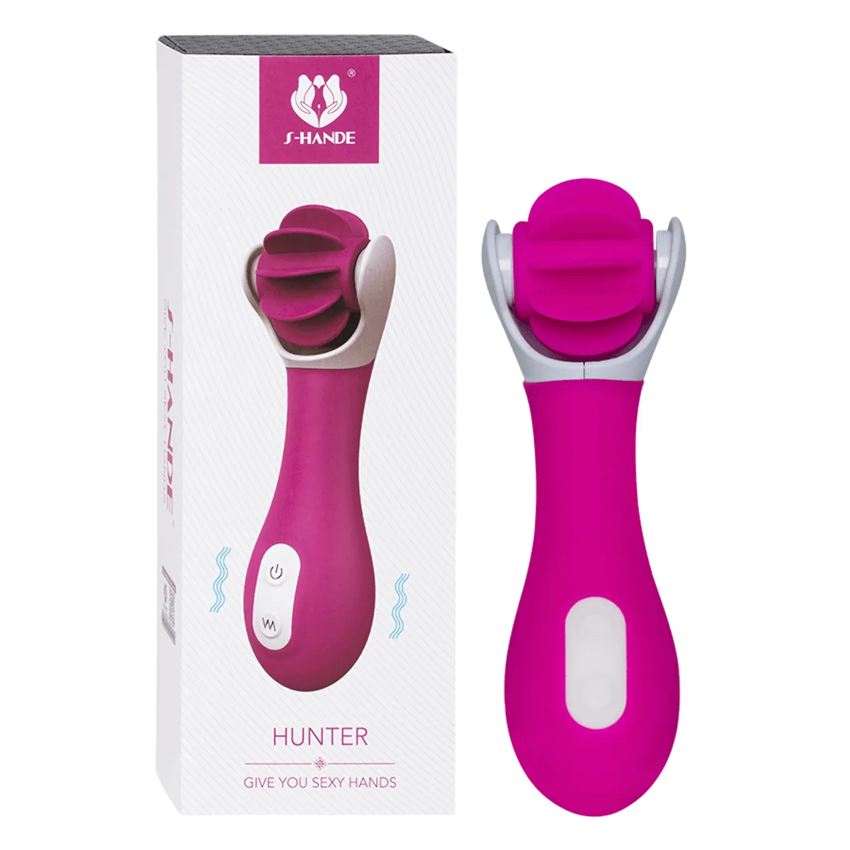 Estimulador de Clítoris Y Vibrador Hunter Shande