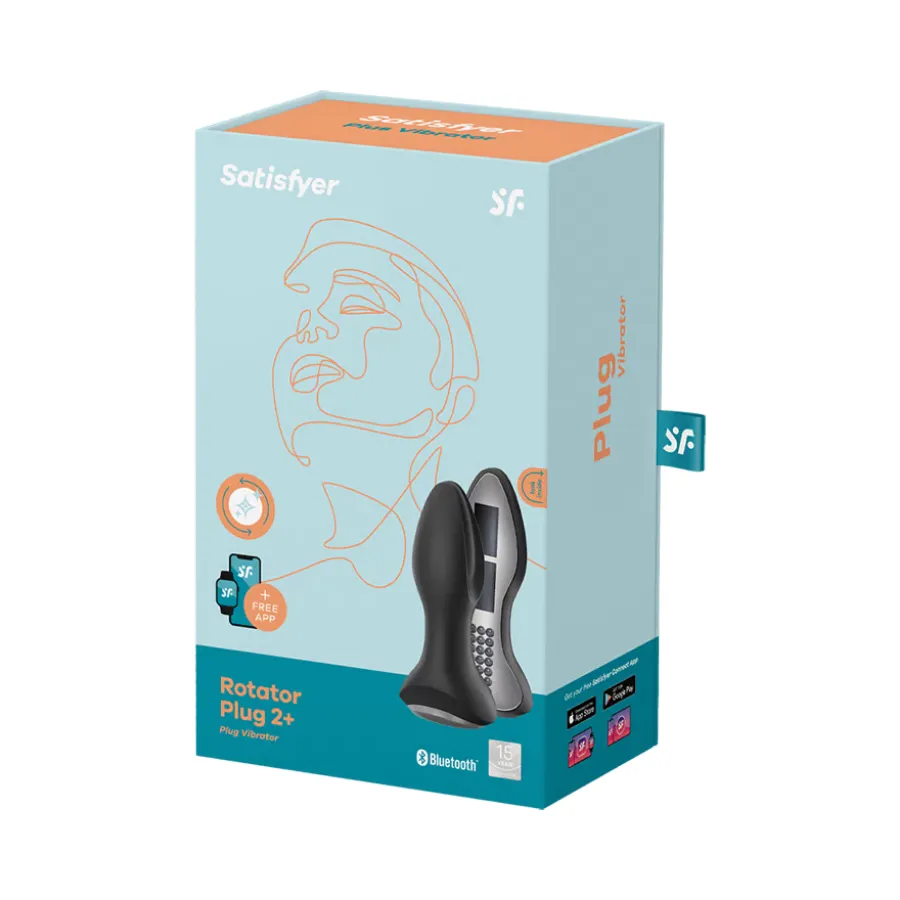 Plug Anal Vibrador Rotator 2 Satisfyer