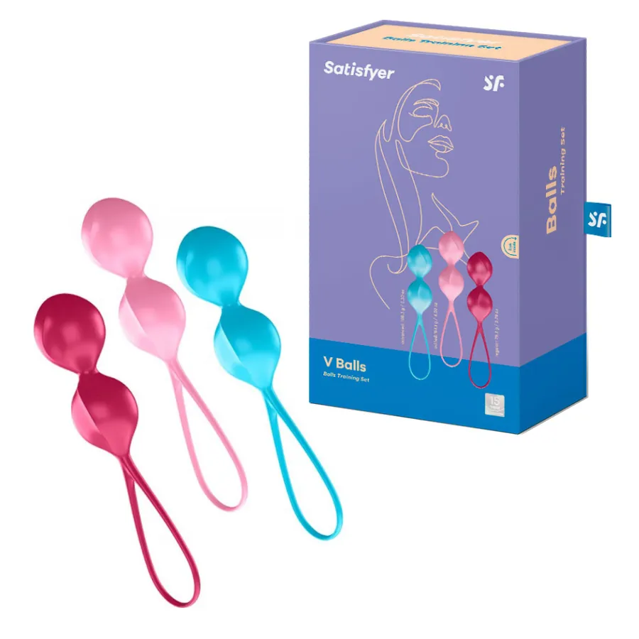 Bolas Kegel V Balls Tricolor Satisfyer