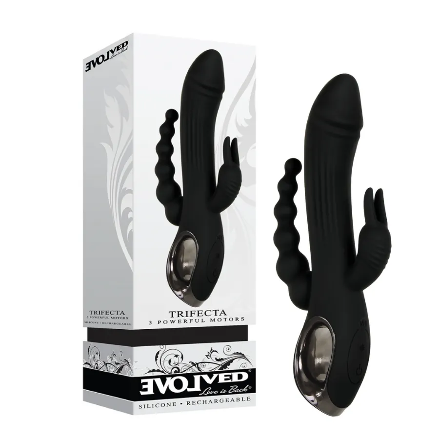 Vibrador Triple Estimulación Trifecta Evolved