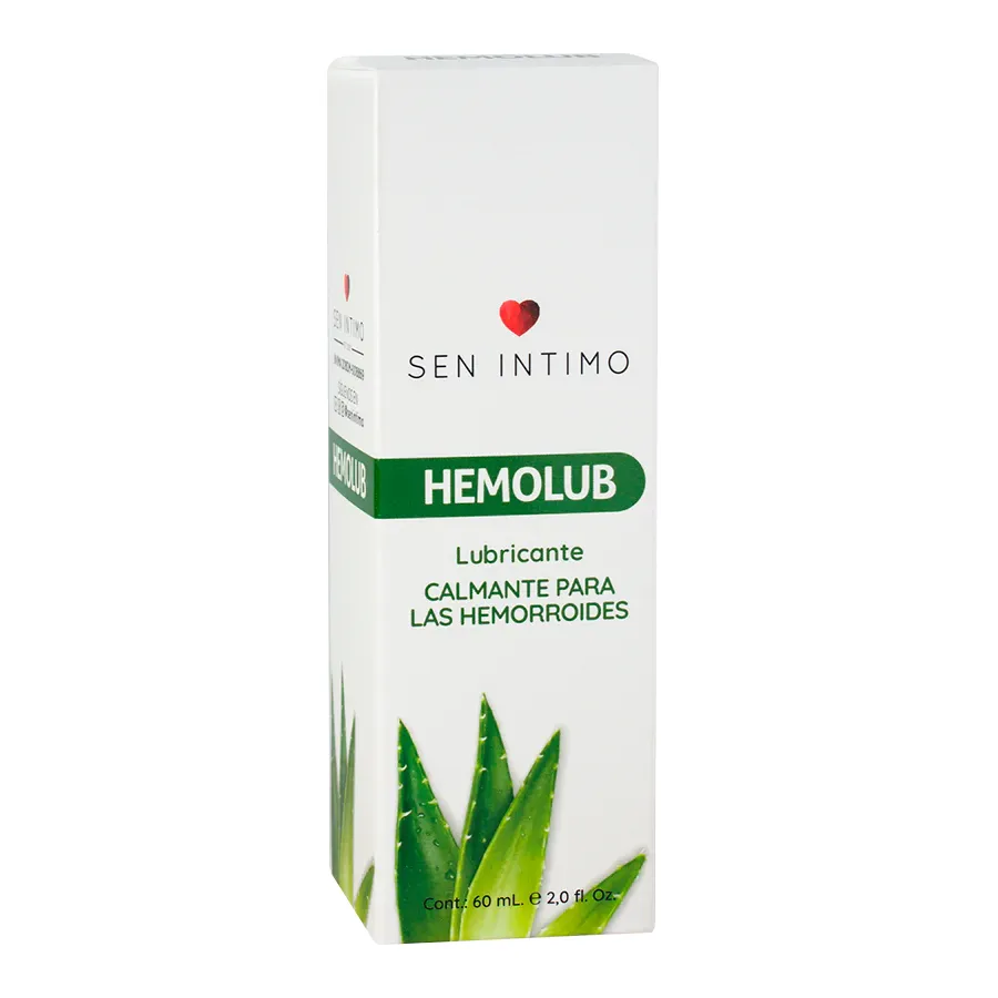 Lubricante Calmante Hemolub 60 Ml Sen Intimo