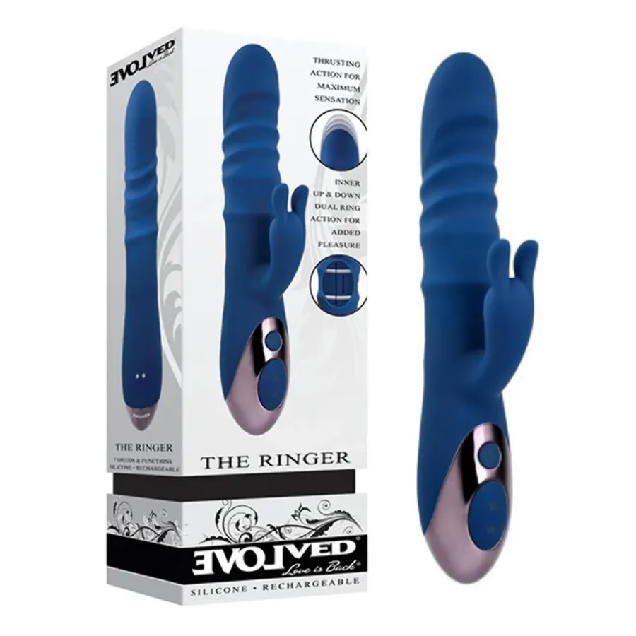 Vibrador Doble Estimulacion Dedos Seductores Evolved