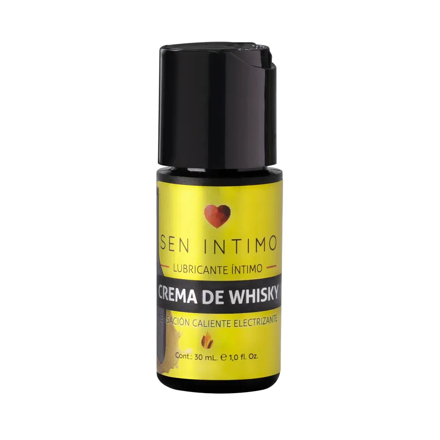 Lubricante Caliente Electrizante Crema De Whisky 30 Ml Sen Intimo