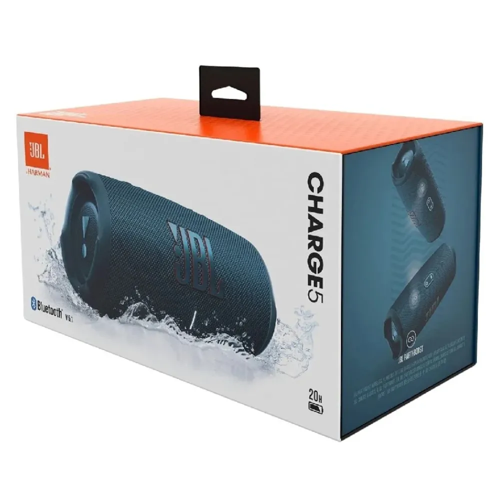 Parlante Bluetooth Jbl Charge 5 Gris Original