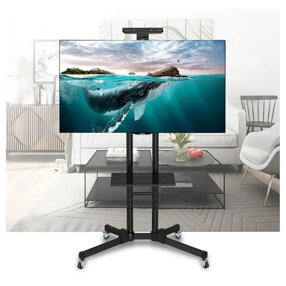 Soporte Para Tv 32 - 60 Pulgadas Pedestal Móvil Con Rodachines