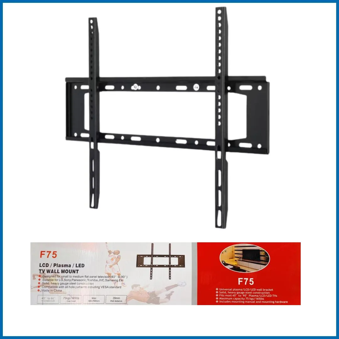 Soporte Fijo Lcd Led Plasma Para Tv Desde 40 Hasta 90 Pulgadas