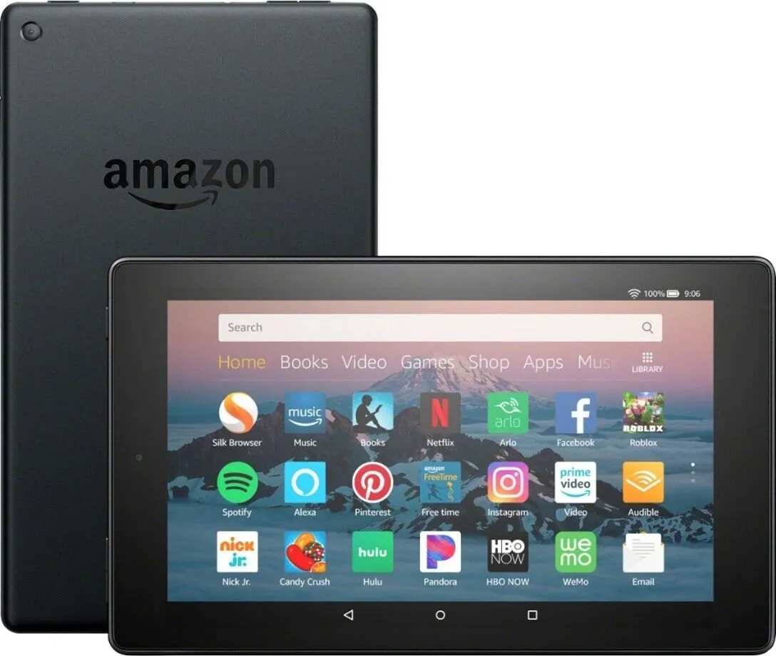 Tablet FireHD8 De Amazon Con Alexa, 32gb x 2GbRAM