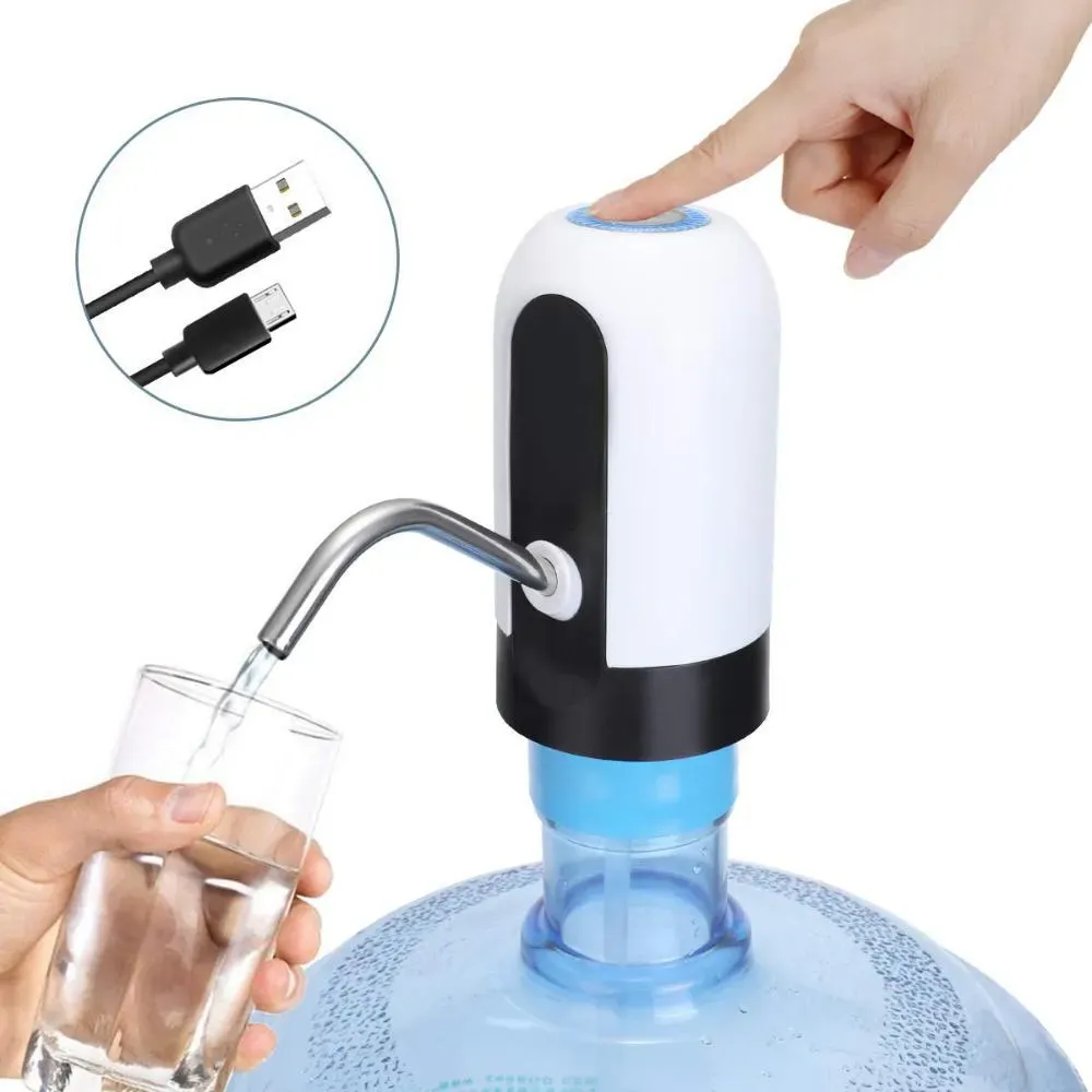 Dispensador Automatico De Agua Para Botellon Plastico Recargable